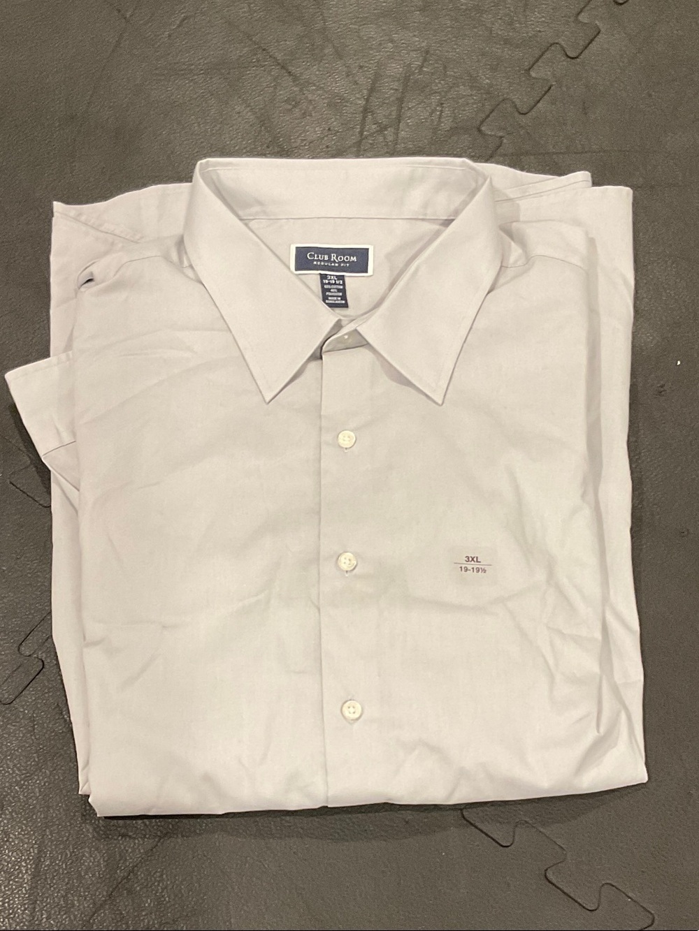 Club Room Men's White Dress Shirt - Point Collar